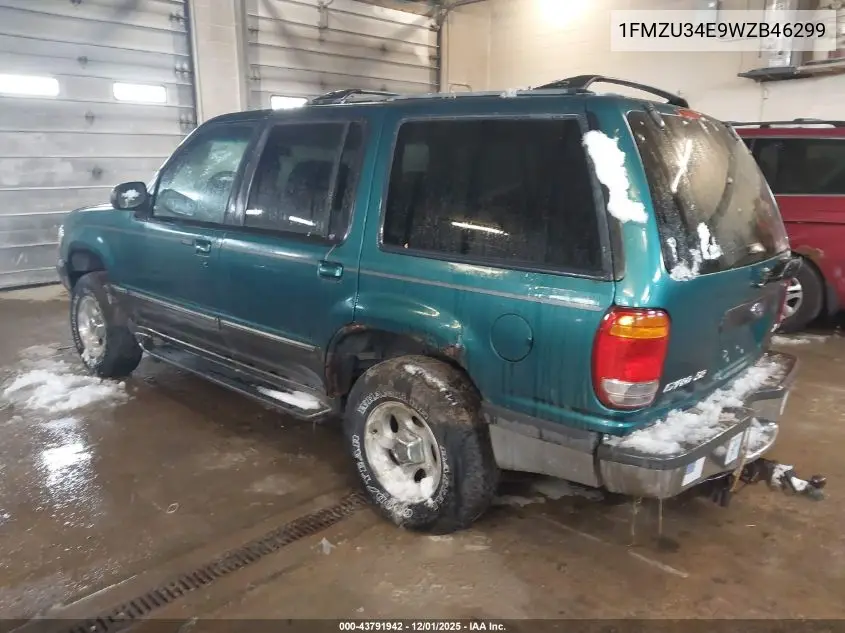 1FMZU34E9WZB46299 1998 Ford Explorer Eddie Bauer/Limited/Xl/Xlt