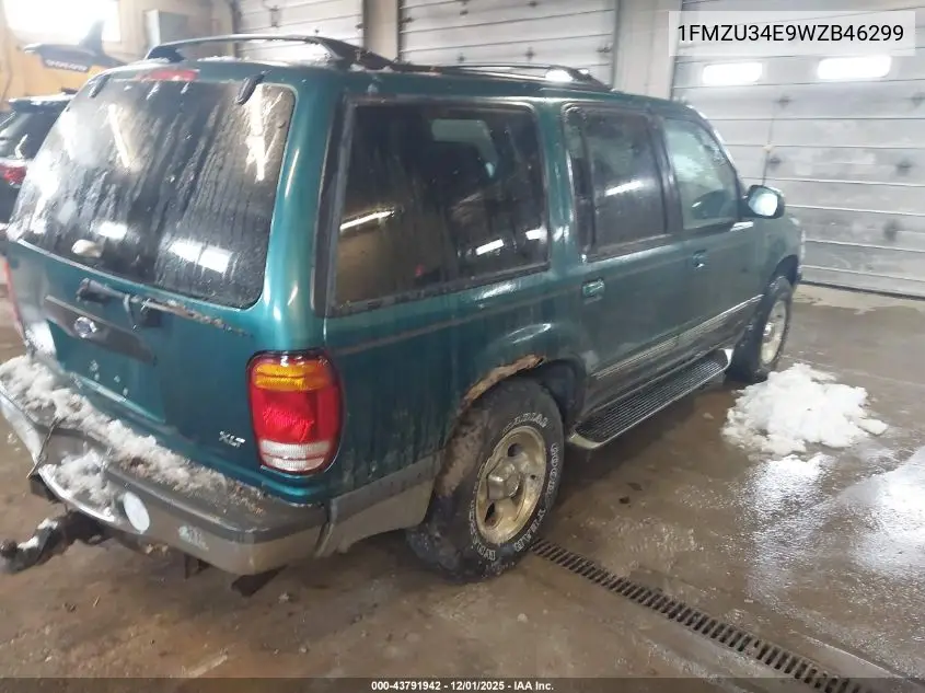 1FMZU34E9WZB46299 1998 Ford Explorer Eddie Bauer/Limited/Xl/Xlt