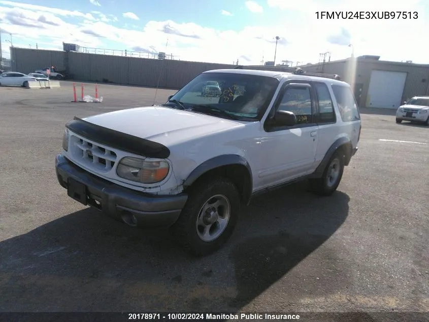 1FMYU24E3XUB97513 1999 Ford Explorer