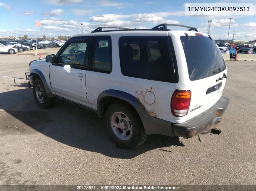 1FMYU24E3XUB97513 1999 Ford Explorer