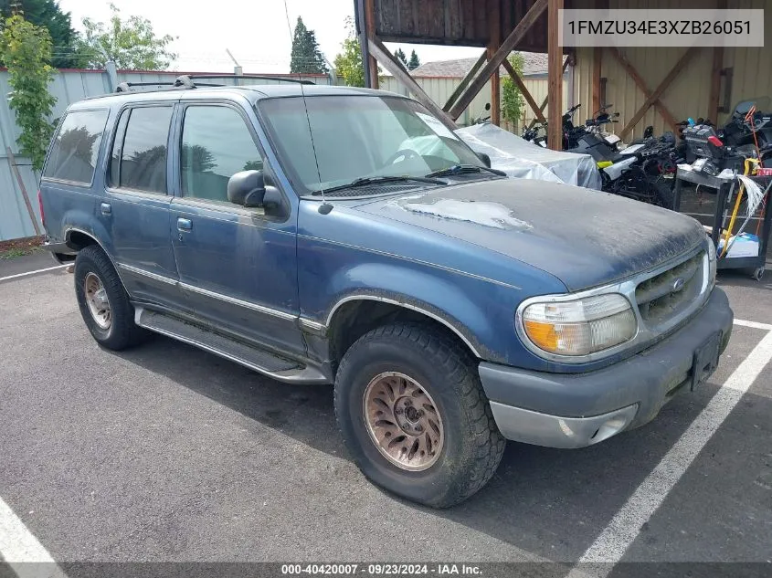 1FMZU34E3XZB26051 1999 Ford Explorer Eddie Bauer/Limited/Xlt