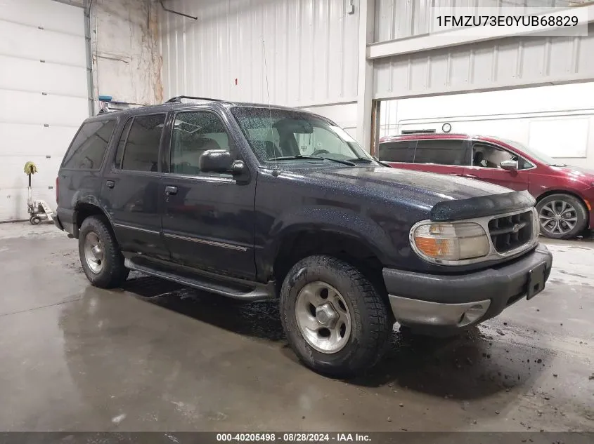 1FMZU73E0YUB68829 2000 Ford Explorer Xlt