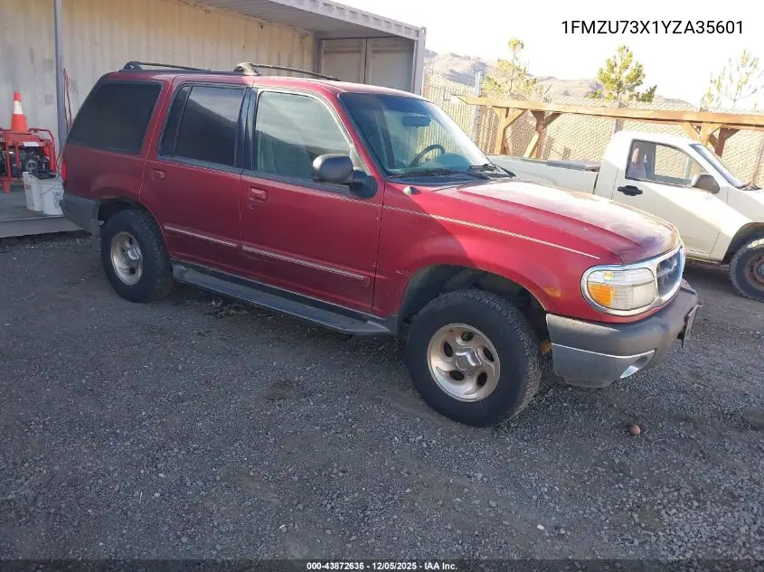 1FMZU73X1YZA35601 2000 Ford Explorer Xlt