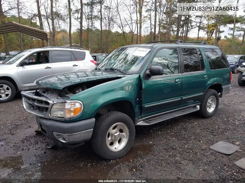 1FMZU83P91ZA60435 2001 Ford Explorer Xlt