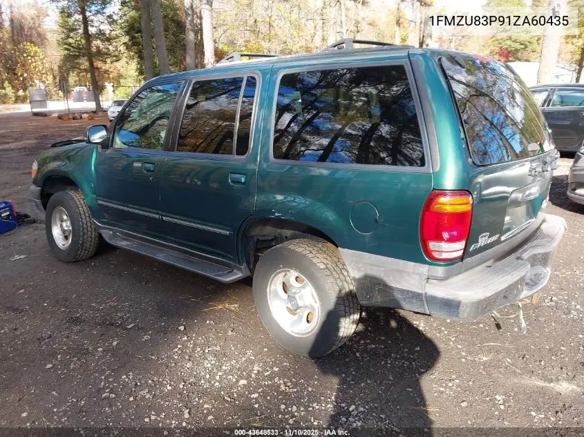 1FMZU83P91ZA60435 2001 Ford Explorer Xlt