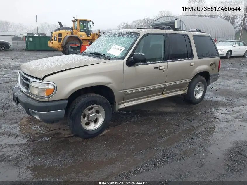 1FMZU73E61ZA60644 2001 Ford Explorer Xlt