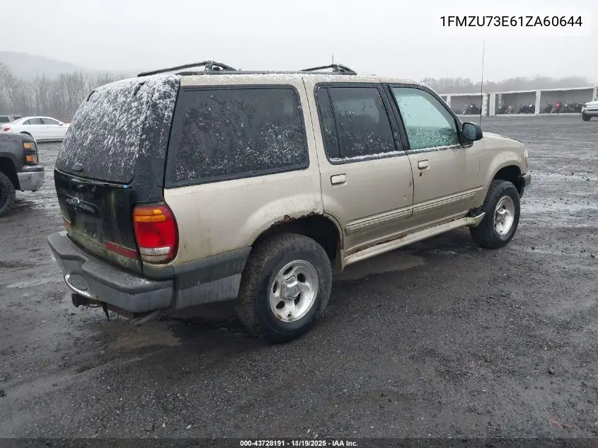 1FMZU73E61ZA60644 2001 Ford Explorer Xlt