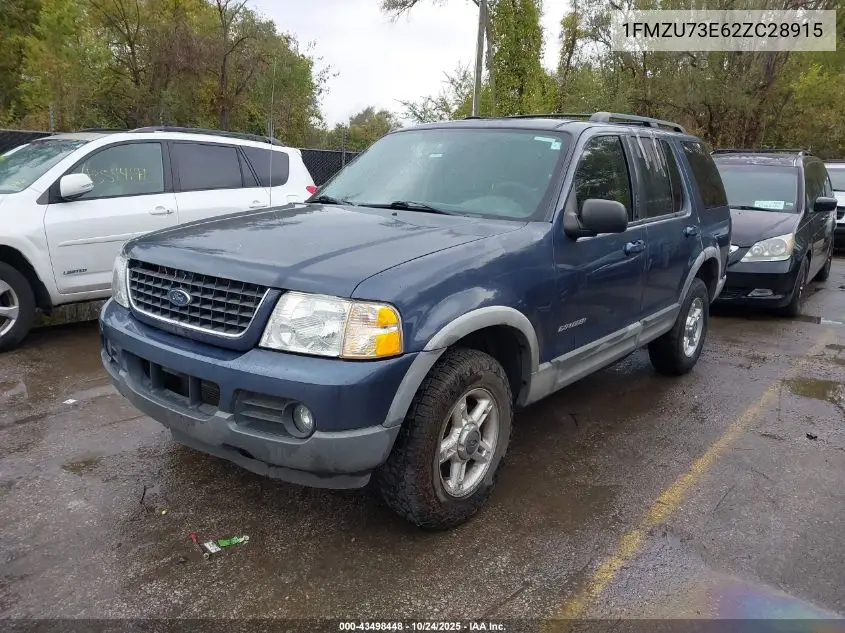 1FMZU73E62ZC28915 2002 Ford Explorer Xlt