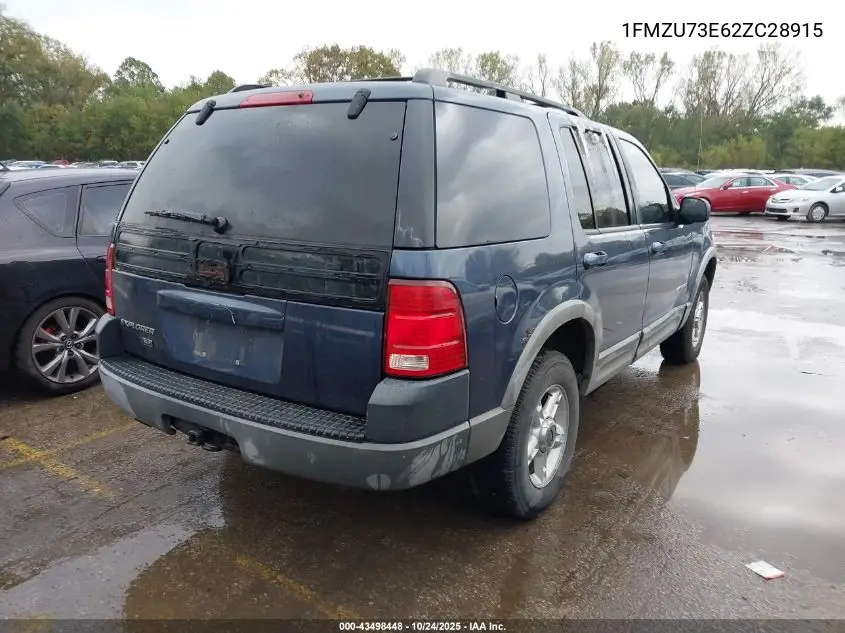 1FMZU73E62ZC28915 2002 Ford Explorer Xlt