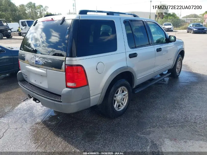 1FMZU72E22UA07200 2002 Ford Explorer Xls