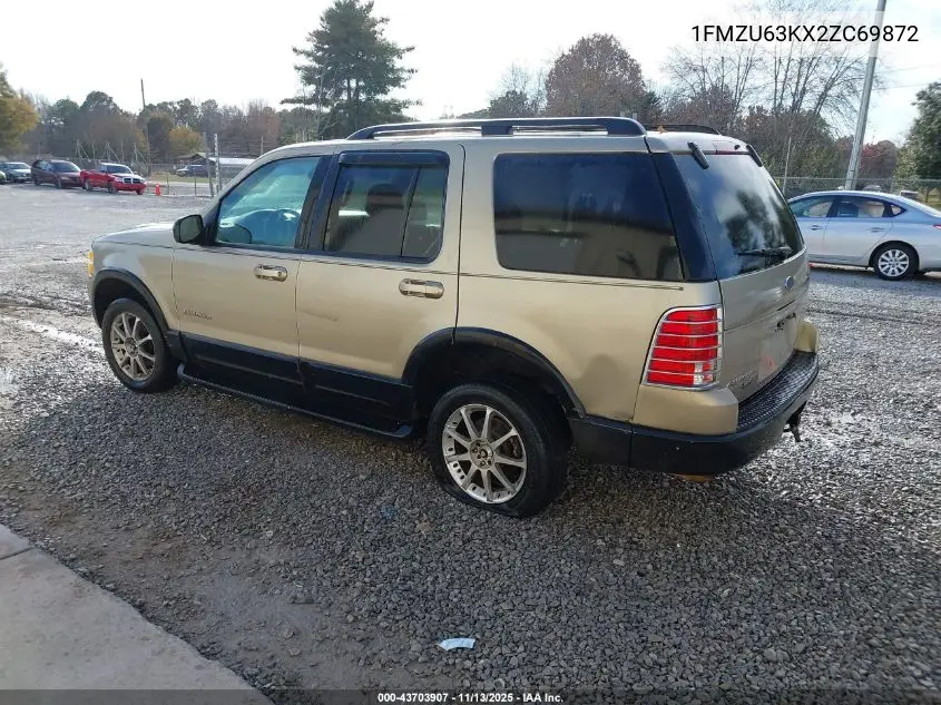 1FMZU63KX2ZC69872 2002 Ford Explorer Xlt