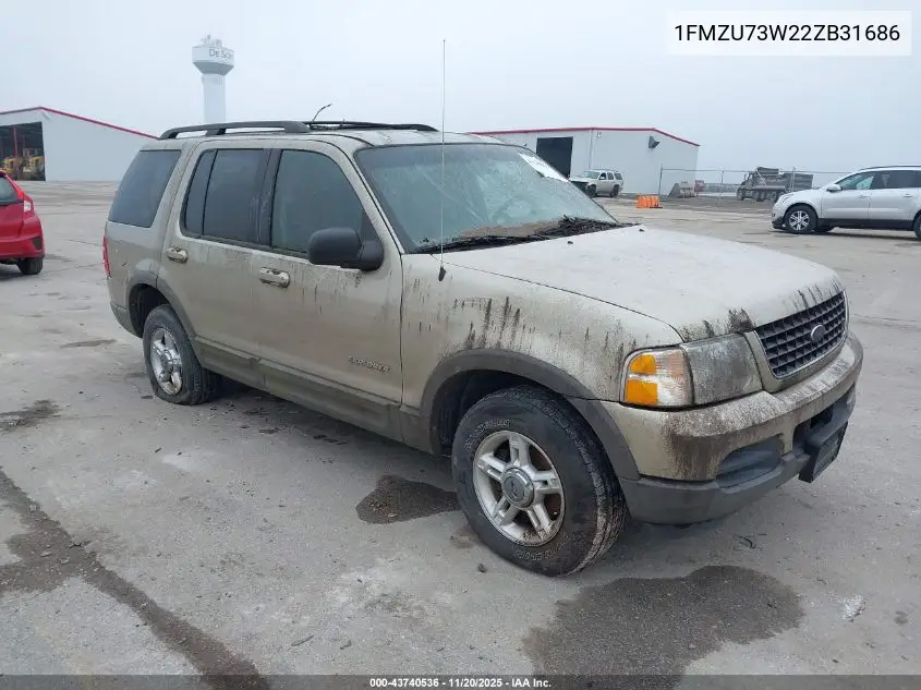 1FMZU73W22ZB31686 2002 Ford Explorer Xlt