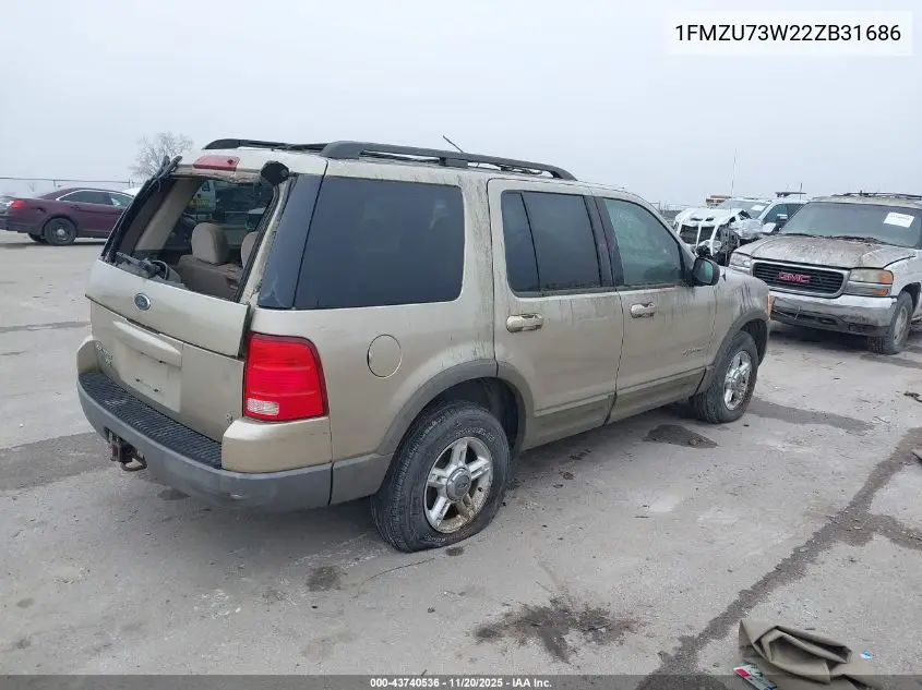1FMZU73W22ZB31686 2002 Ford Explorer Xlt