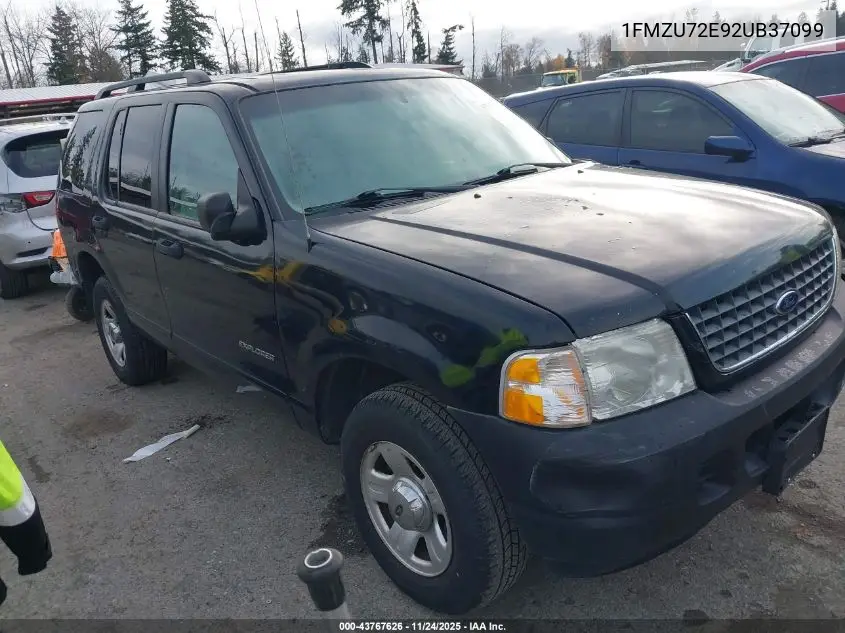 1FMZU72E92UB37099 2002 Ford Explorer Xls