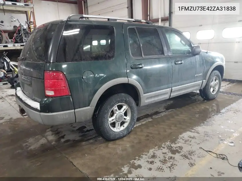 1FMZU73E42ZA31838 2002 Ford Explorer Xlt