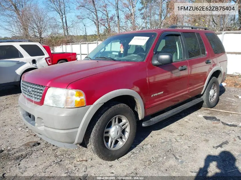 1FMZU62E62ZB75404 2002 Ford Explorer Xls