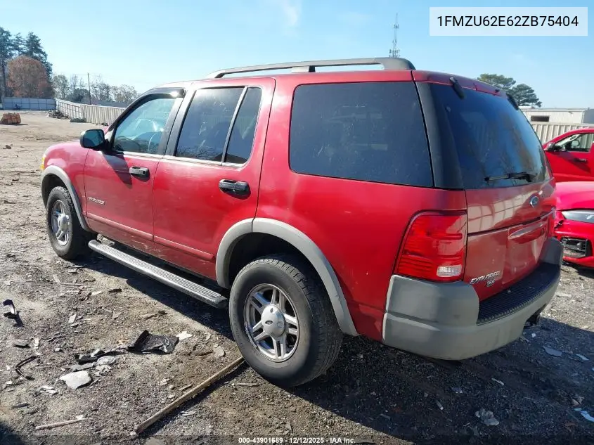 1FMZU62E62ZB75404 2002 Ford Explorer Xls