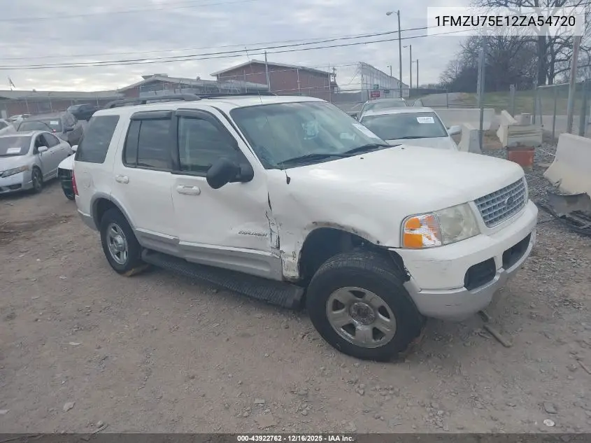 1FMZU75E12ZA54720 2002 Ford Explorer Limited
