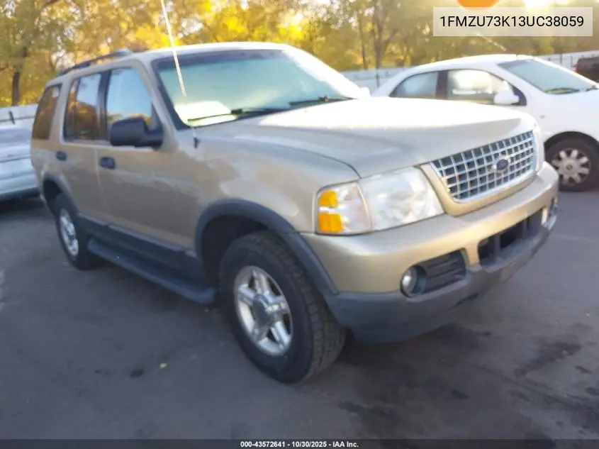 1FMZU73K13UC38059 2003 Ford Explorer Nbx/Xlt
