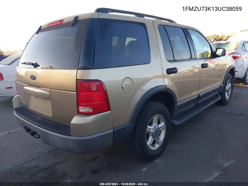 1FMZU73K13UC38059 2003 Ford Explorer Nbx/Xlt