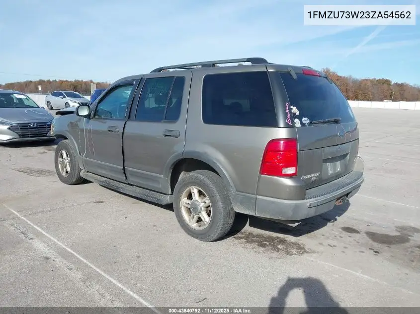 1FMZU73W23ZA54562 2003 Ford Explorer Nbx/Xlt