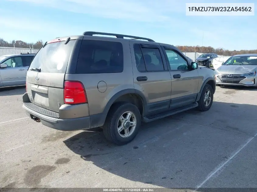 1FMZU73W23ZA54562 2003 Ford Explorer Nbx/Xlt