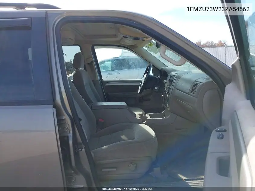 1FMZU73W23ZA54562 2003 Ford Explorer Nbx/Xlt