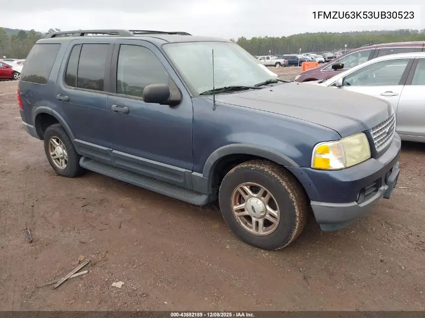 1FMZU63K53UB30523 2003 Ford Explorer Nbx/Xlt