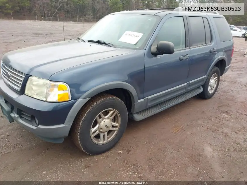 1FMZU63K53UB30523 2003 Ford Explorer Nbx/Xlt