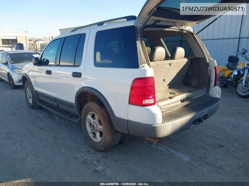 1FMZU73W03UA90571 2003 Ford Explorer Nbx/Xlt