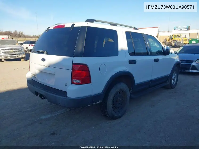 1FMZU73W03UA90571 2003 Ford Explorer Nbx/Xlt