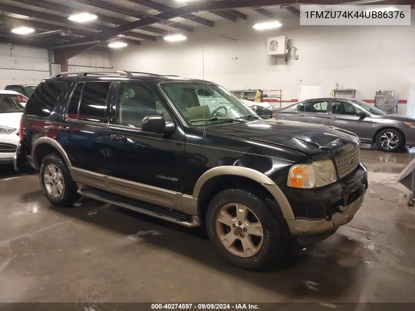 1FMZU74K44UB86376 2004 Ford Explorer Eddie Bauer