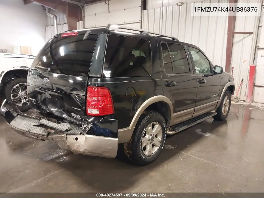 1FMZU74K44UB86376 2004 Ford Explorer Eddie Bauer