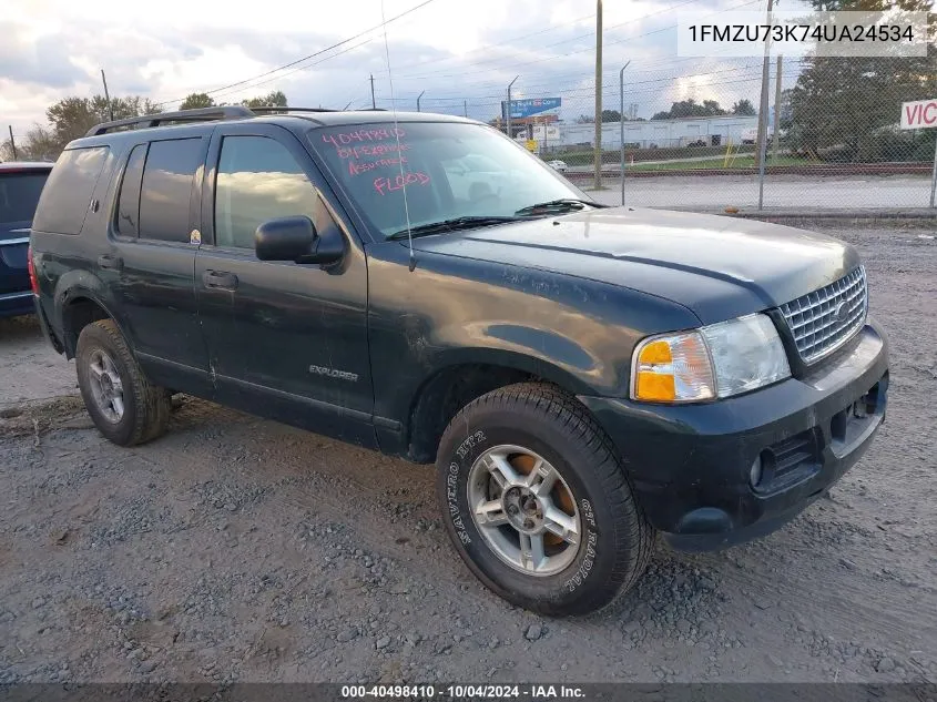 1FMZU73K74UA24534 2004 Ford Explorer Nbx/Xlt