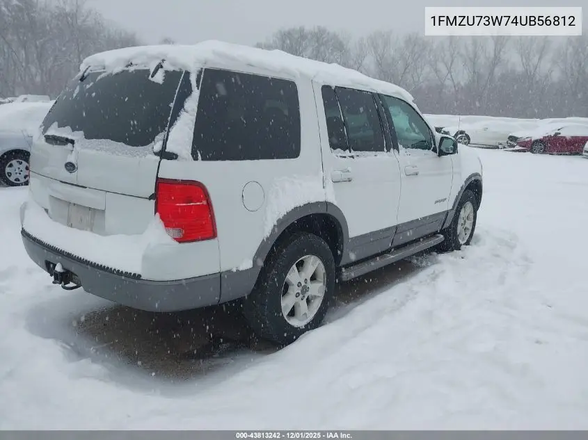 1FMZU73W74UB56812 2004 Ford Explorer Nbx/Xlt