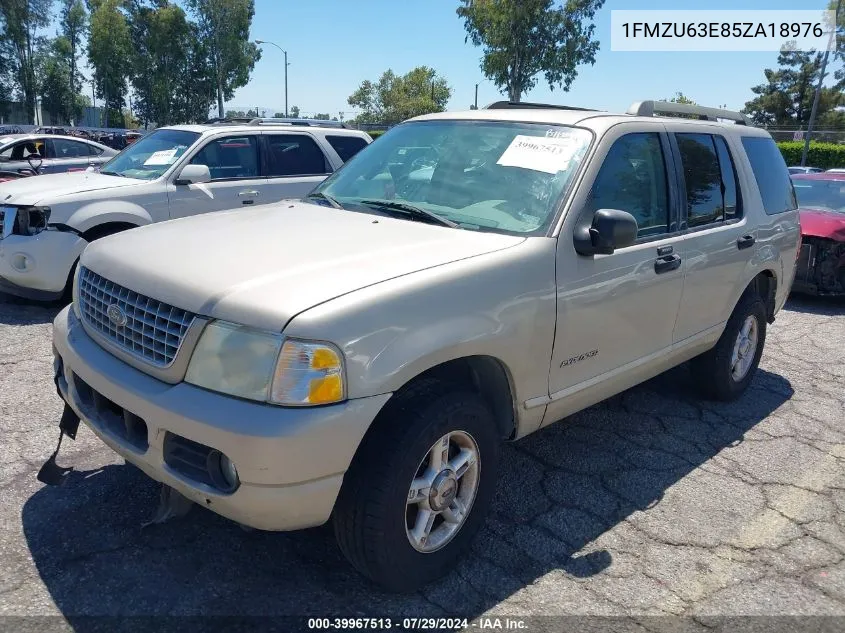 1FMZU63E85ZA18976 2005 Ford Explorer Xlt/Xlt Sport