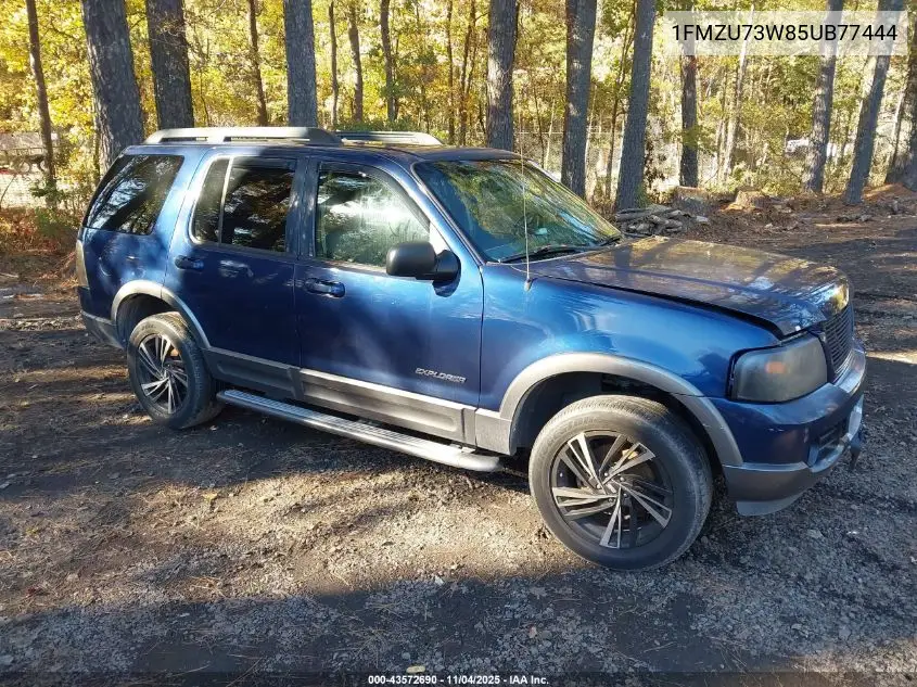 1FMZU73W85UB77444 2005 Ford Explorer Xlt/Xlt Sport