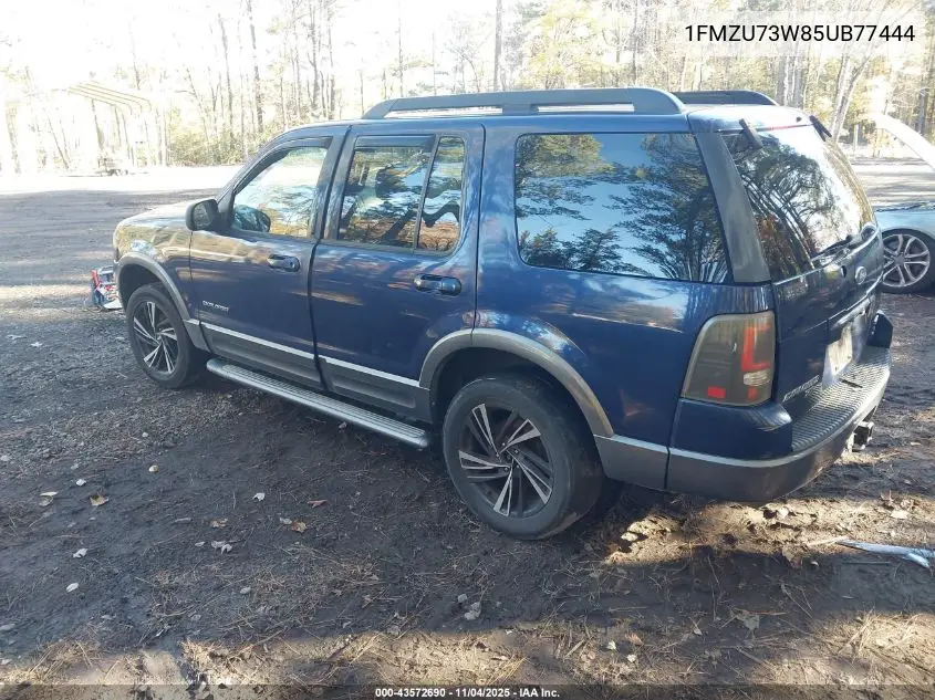 1FMZU73W85UB77444 2005 Ford Explorer Xlt/Xlt Sport