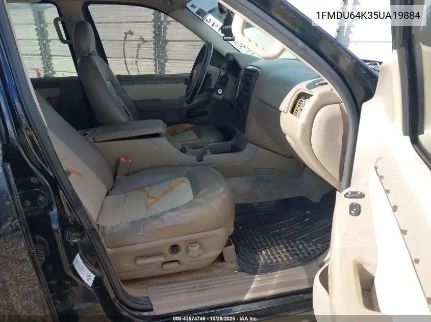 1FMDU64K35UA19884 2005 Ford Explorer Eddie Bauer