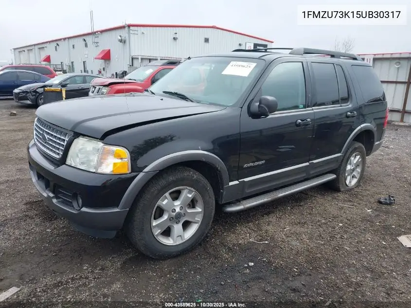 1FMZU73K15UB30317 2005 Ford Explorer Xlt/Xlt Sport