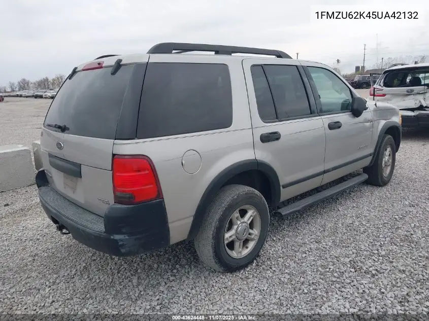 1FMZU62K45UA42132 2005 Ford Explorer Xls/Xls Sport