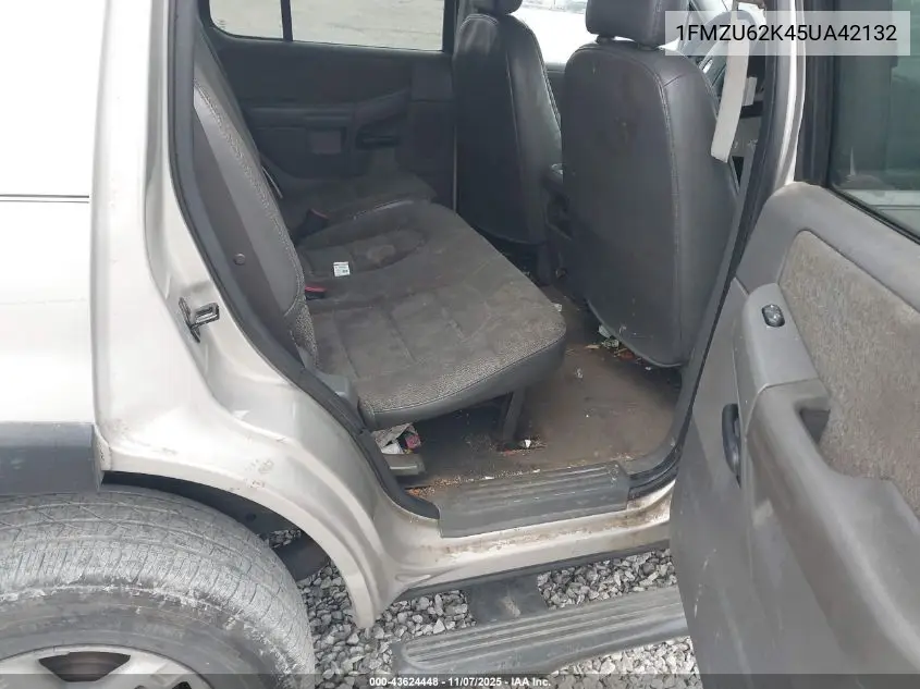 1FMZU62K45UA42132 2005 Ford Explorer Xls/Xls Sport