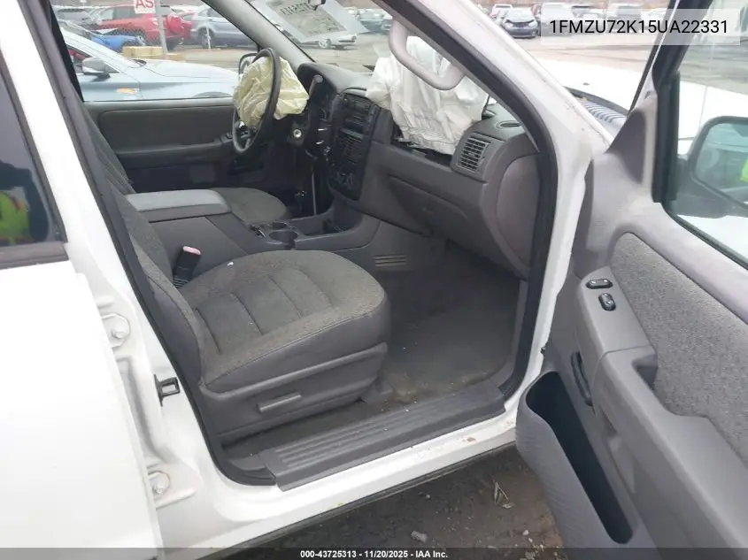 1FMZU72K15UA22331 2005 Ford Explorer Xls/Xls Sport