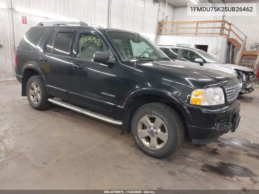 1FMDU75K25UB26462 2005 Ford Explorer Limited