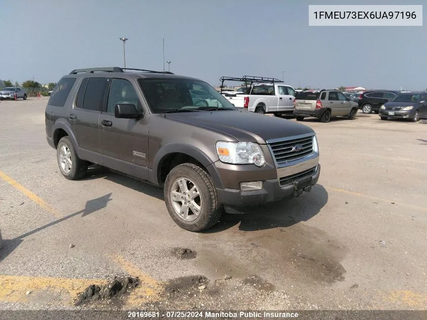 1FMEU73EX6UA97196 2006 Ford Explorer Xlt