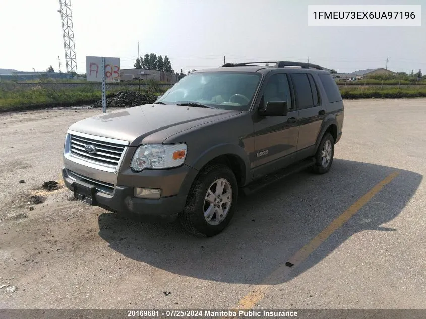 1FMEU73EX6UA97196 2006 Ford Explorer Xlt