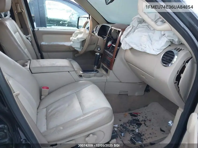 1FMEU74E36UA84854 2006 Ford Explorer Eddie Bauer