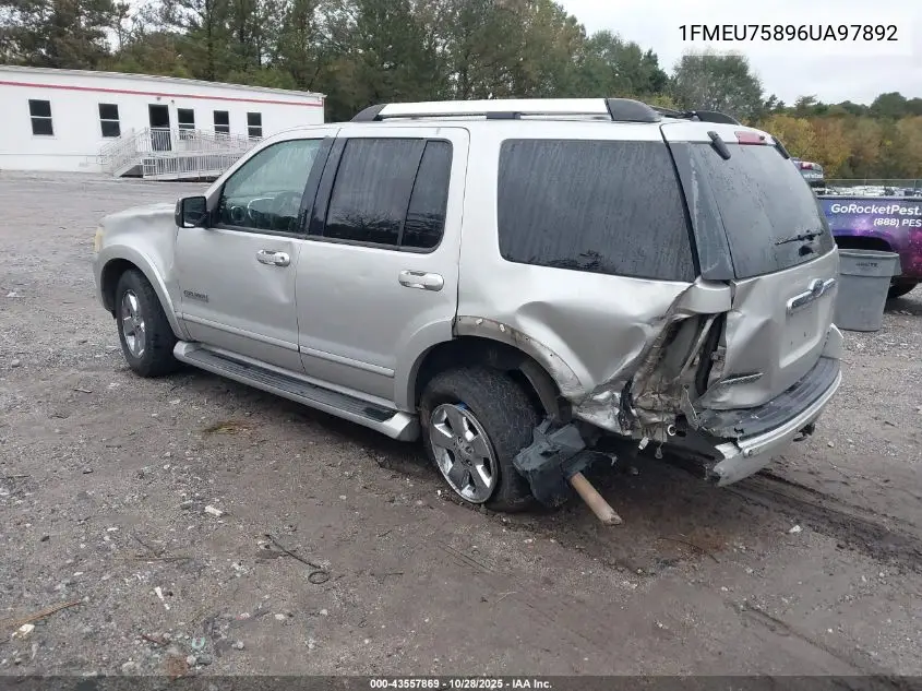 1FMEU75896UA97892 2006 Ford Explorer Limited