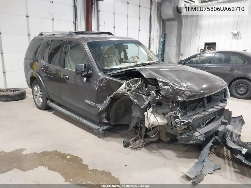 1FMEU75806UA62710 2006 Ford Explorer Limited