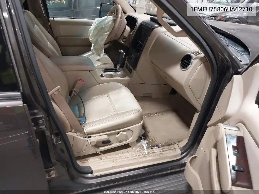 1FMEU75806UA62710 2006 Ford Explorer Limited